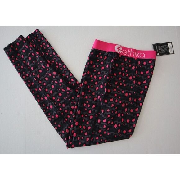 Ethika WLLP1548-AST Women’s Sz Medium Cheetah Print Full Length Leggings - Picture 7 of 7